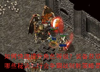 ��ο���������ɫ�ȼ���װ����ȡ��ǿ������Щ�ؾ����л�����ս��ʤ������ʲô��