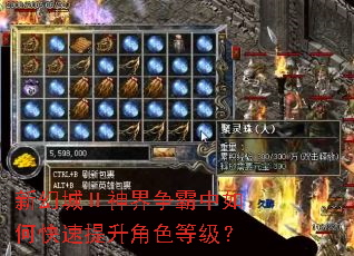新幻城Ⅱ神界争霸中如何快速提升角色等级? 新幻城Ⅱ神界争霸中如何快速提升角色等级?