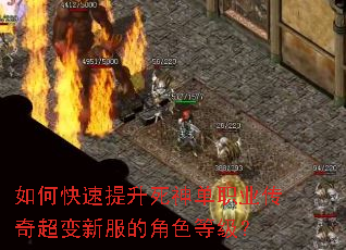 如何快速提升死神单职业传奇超变新服的角色等级? 如何快速提升死神单职业传奇超变新服的角色等级?