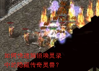 如何快速解锁唤灵录中的隐藏传奇灵兽? 如何快速解锁唤灵录中的隐藏传奇灵兽?