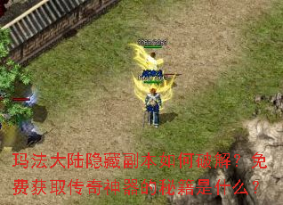 玛法大陆隐藏副本如何破解?免费获取传奇神器的秘籍是什么? 玛法大陆隐藏副本如何破解?免费获取传奇神器的秘籍是什么?
