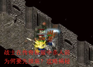 战士在传奇私服中杀人前为何要先摸底?攻略揭秘 战士在传奇私服中杀人前为何要先摸底?攻略揭秘