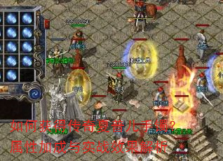 如何获得传奇夏普儿手镯?属性加成与实战效果解析 如何获得传奇夏普儿手镯?属性加成与实战效果解析