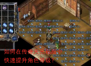 如何在传奇天元私服中快速提升角色等级? 如何在传奇天元私服中快速提升角色等级?