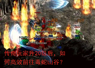 传奇玩家升20级后,如何高效前往毒蛇山谷? 传奇玩家升20级后,如何高效前往毒蛇山谷?