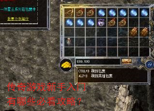 传奇游戏新手入门有哪些必看攻略? 传奇游戏新手入门有哪些必看攻略?