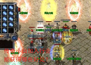 传奇小白加入行会能获得哪些好处? 传奇小白加入行会能获得哪些好处?