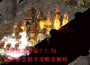 如何快速升级?1.76金币合击新手攻略全解析 如何快速升级?1.76金币合击新手攻略全解析