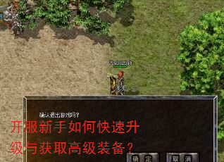 开服新手如何快速升级与获取高级装备? 开服新手如何快速升级与获取高级装备?